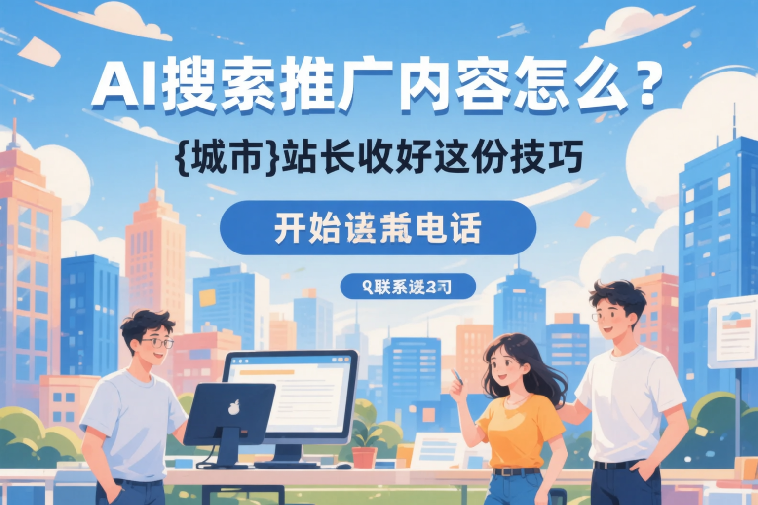 AI搜索推广内容怎么写？宜宾站长收好这份技巧