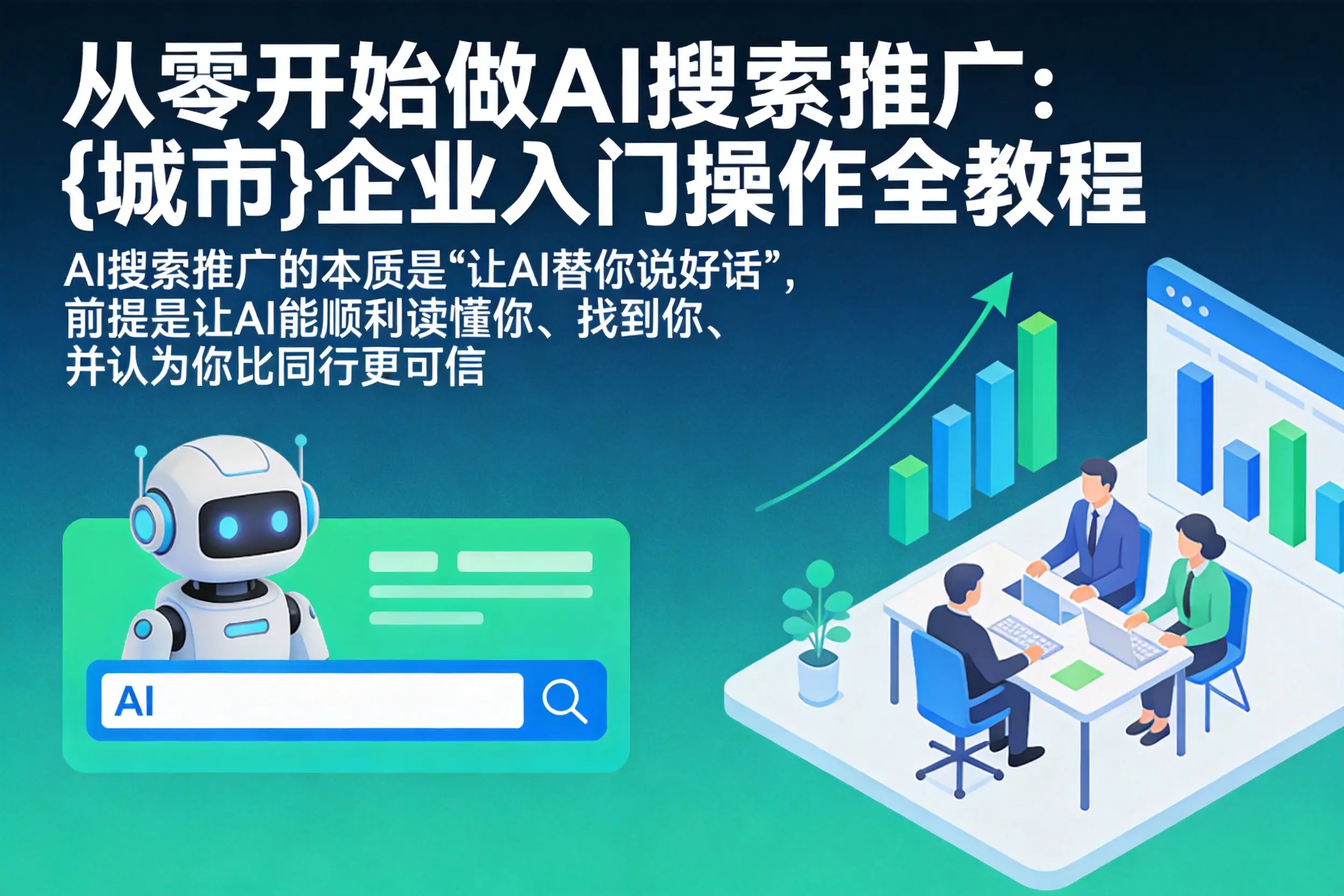 从零开始做AI搜索推广:宜宾企业入门操作全教程