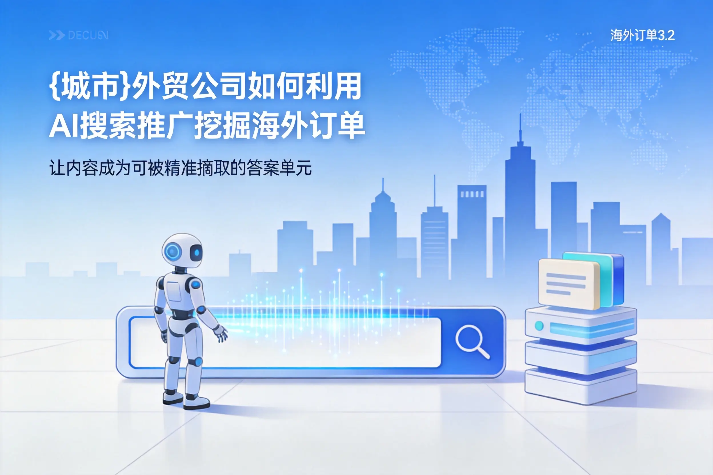 宜宾外贸公司如何利用AI搜索推广挖掘海外订单