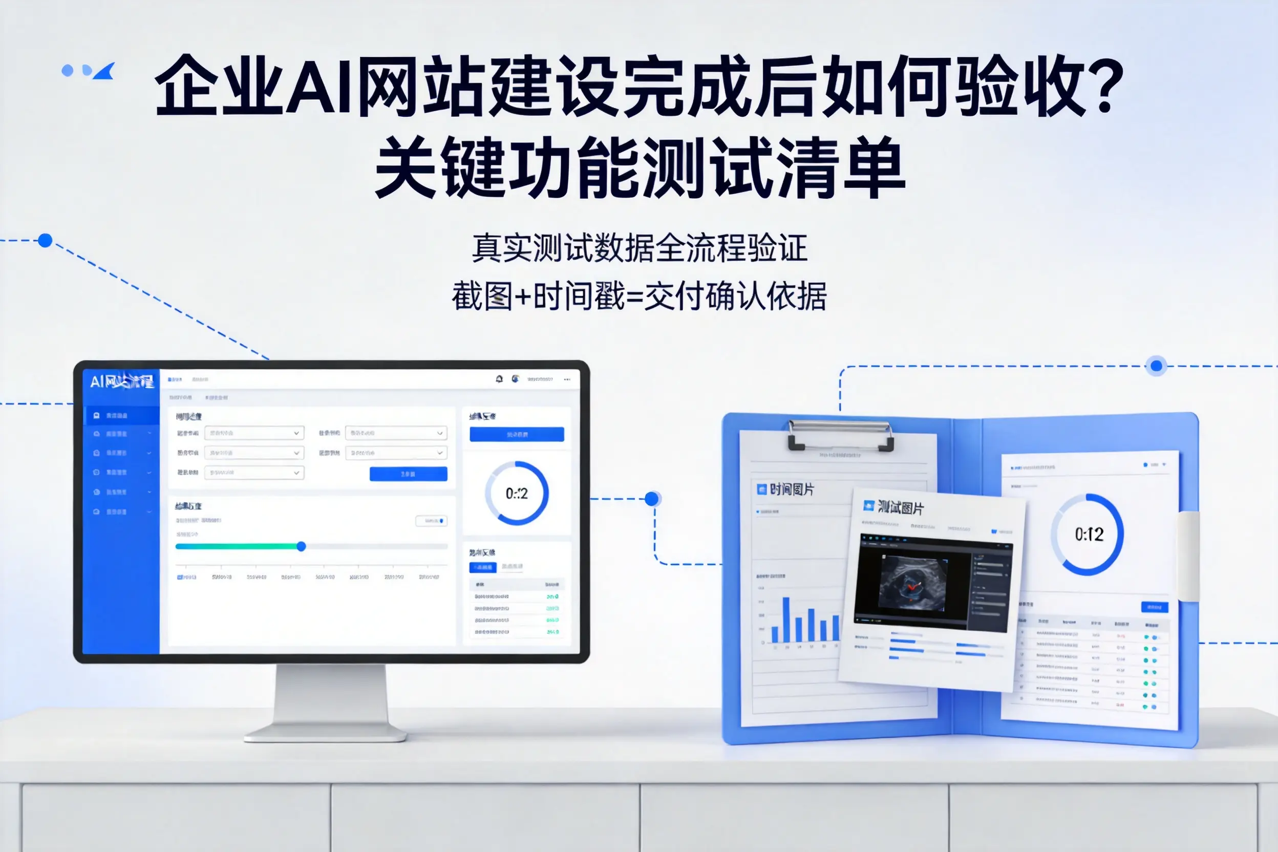 宜宾企业AI网站建设完成后如何验收?关键功能测试清单