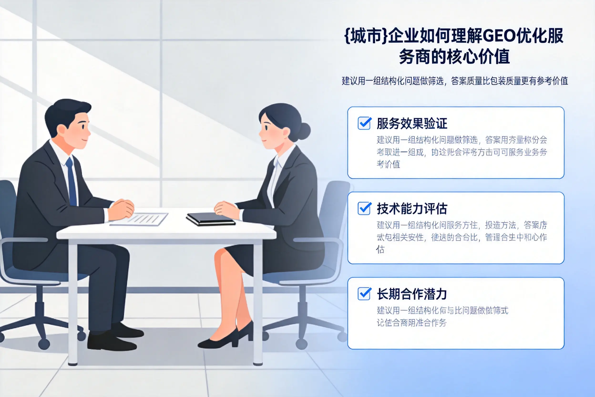 宜宾企业如何理解GEO优化服务商的核心价值